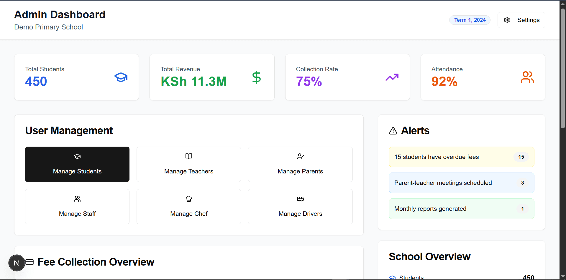 Enterprise School Management System